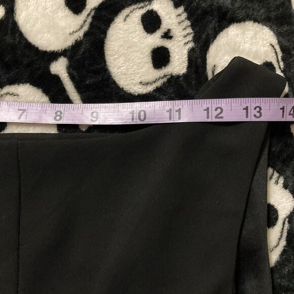 JOSEPH RIBKOFF Black sleeveless cowl neck tiered a-line dress ~ SMALL goth dress - Picture 12 of 15